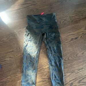 Spanx camo leggings
